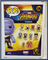 Thanos (Infinity Gauntlet) from Avengers - Avengers Infinity War Pop! manufactured by Funko [Back]