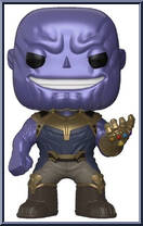 Thanos (Gauntlet) (Metallic) from Avengers - Avengers Infinity War Pop! manufactured by Funko [Loose]