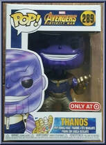 Thanos (Gauntlet) (Metallic) from Avengers - Avengers Infinity War Pop! manufactured by Funko [Front]