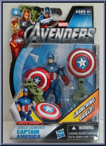 Captain America (Shield Launcher) from Avengers - Movie Series manufactured by Hasbro [Front]