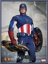 Captain America from Avengers - The Avengers manufactured by Hot Toys [Loose]