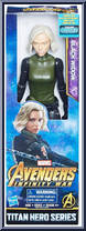 Black Widow from Avengers - Infinity War - Titan Hero Series manufactured by Hasbro [Front]