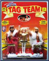 Jimmy Garvin / Precious / Steve Regal from AWA - Series 3 manufactured by Remco [Front]