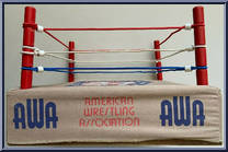 Wrestling Ring from AWA - Accessories manufactured by Remco [Loose]
