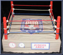 Wrestling Ring from AWA - Accessories manufactured by Remco [Loose]