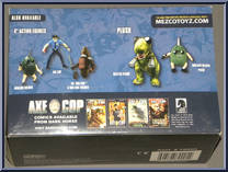 Axe Cop / Wexter from Axe Cop - Basic Series manufactured by Mezco [Back]