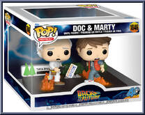 Doc & Marty from Back to the Future - Pop! Moments manufactured by Funko [Front]