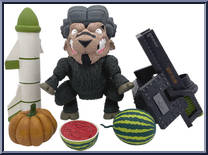Major Legger Mutton (Stealth Ops) from Barnyard Commandos - Basic Series manufactured by Premium DNA [Loose]
