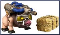 Private Side O'Bacon from Barnyard Commandos - Basic Series manufactured by Premium DNA [Loose]