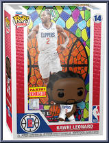 Kawhi Leonard (Mosaic Prisms) from Basketball - Pop! Trading Cards manufactured by Funko [Front]