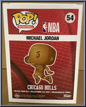 Michael Jordan (Bronze) from Basketball - Pop! Vinyl Figures manufactured by Funko [Back]