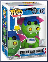 Stuff the Magic Dragon (Orlando Magic) from Basketball - Mascots Pop! manufactured by Funko [Front]