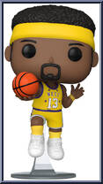 Wilt Chamberlain (1972 All Star Uniform) from Basketball - NBA All-Stars Pop! manufactured by Funko [Loose]