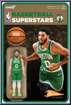 Jayson Tatum (Celtics) from Basketball Superstars - Basic Series manufactured by Super7 [Front]