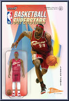 LeBron James (Cavaliers) from Basketball Superstars - Hardwood Classics manufactured by Super7 [Front]