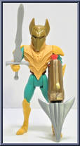 Ra's al Ghul from Batman - Adventures of Batman & Robin - Series 1 manufactured by Kenner [Loose]