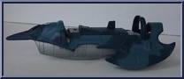 Bat-Signal Jet from Batman - Animated Series - Vehicles manufactured by Kenner [Loose]
