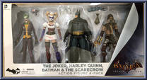 Joker, Harley Quinn, Batman & The Scarecrow Action Figure