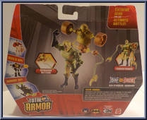 Aquaman (Sea Stingers) from Batman Brave & The Bold - Total Armor - Deluxe manufactured by Mattel [Back]
