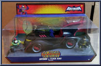 Batman vs. Clock King with Batmobile Action Figure