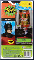 Batman (Movie Poser) from Batman - Classic TV Series - Batman 66 Comic manufactured by McFarlane [Back]