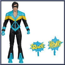 Nightwing from Batman - Classic TV Series - Batman 66 Comic manufactured by McFarlane [Loose]