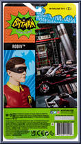 Robin from Batman - Classic TV Series - Batman 66 Comic manufactured by McFarlane [Back]
