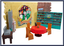 Villain's Lair from Batman - Classic TV Series - Accessories manufactured by McFarlane [Loose]