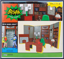 Wayne Manor Library from Batman - Classic TV Series - Accessories manufactured by McFarlane [Back]