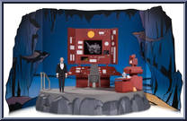 Batcave Vignette with Alfred Action Figure
