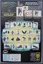 Batman (Laser Disc) from Batman Forever - Deluxe Figures manufactured by Kenner [Back]