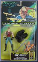 Robin (Street Biker) from Batman Forever - Series 1 manufactured by Kenner [Front]