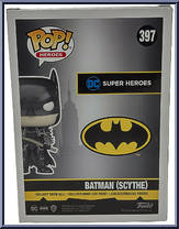 Batman (Scythe) from Batman - Batman Pop! manufactured by Funko [Back]
