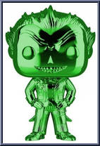 Joker (Green Chrome) from Batman - Batman Arkham Asylum Pop! manufactured by Funko [Loose]