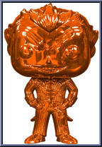 Joker (Orange Chrome) from Batman - Batman Arkham Asylum Pop! manufactured by Funko [Loose]