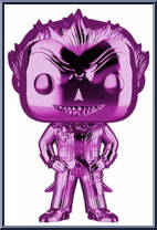 Joker (Purple Chrome) from Batman - Batman Arkham Asylum Pop! manufactured by Funko [Loose]