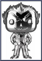 Joker (Silver Chrome) from Batman - Batman Arkham Asylum Pop! manufactured by Funko [Loose]