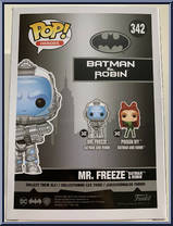 Mr. Freeze (Batman and Robin) (Frosted Suit) from Batman - Batman & Robin Pop! manufactured by Funko [Back]