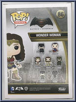 Wonder Woman (Patina) from Batman - Batman v Superman Pop! manufactured by Funko [Back]