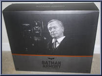 Batman Armory and Alfred from Batman - Dark Knight manufactured by Hot Toys [Front]