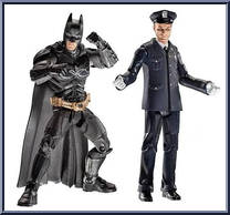 Batman (Dark Knight) / Joker (Police Honor Guard) from Batman Legacy - Wave 2 - 2-Packs manufactured by Mattel [Loose]