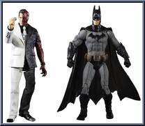 Batman (Arkham City) / Two-Face from Batman Legacy - Wave 1 - 2-Packs manufactured by Mattel [Loose]