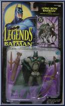 Batman (Long Bow) from Batman - Legends of - Series 2.5 manufactured by Kenner [Front]