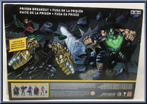 Batman & Robin vs. Bane from Batman Missions - Box Sets manufactured by Mattel [Back]