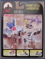 Batman's Battle Headquarters from Batman - New Adventures - Mini Figures manufactured by Kenner [Back]