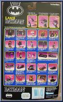 Batman (Laser) from Batman Returns - Series 1 manufactured by Kenner [Back]