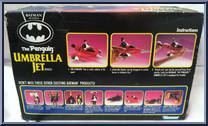 Penguin Umbrella Jet from Batman Returns - Vehicles manufactured by Kenner [Back]
