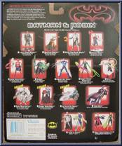Night Hunter Robin vs Evil Entrapment Poison Ivy from Batman & Robin - 2-Packs manufactured by Kenner [Back]