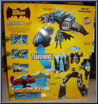 Batjet Shadowboat from Batman - Shadow-Tek - Vehicles manufactured by Mattel [Back]