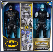Batman vs. Mr. Freeze from Batman - Batman Adventures manufactured by Spinmaster [Front]